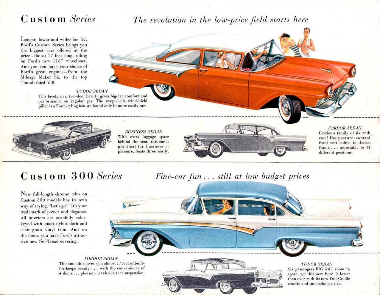1957 Ford Full-Line Brochure Page 3